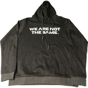 SAVG. Athletics "We Are Not The Same" Black Hoodie Men's Size M Sweatshirt